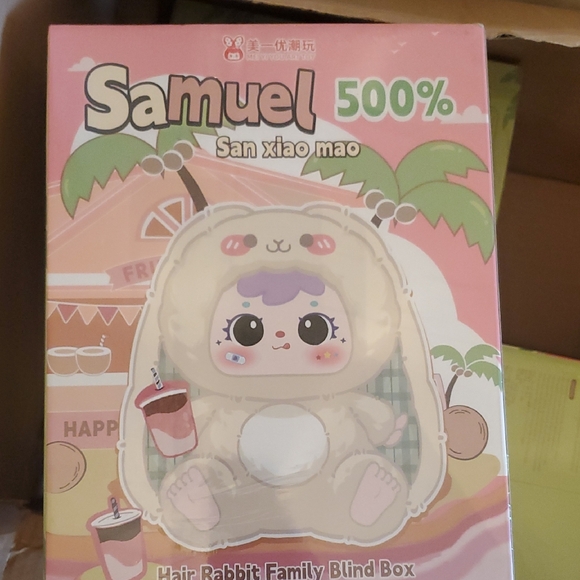 Samuel San Xiao Mao Hair Rabbit Blind Box 500% Blind Box